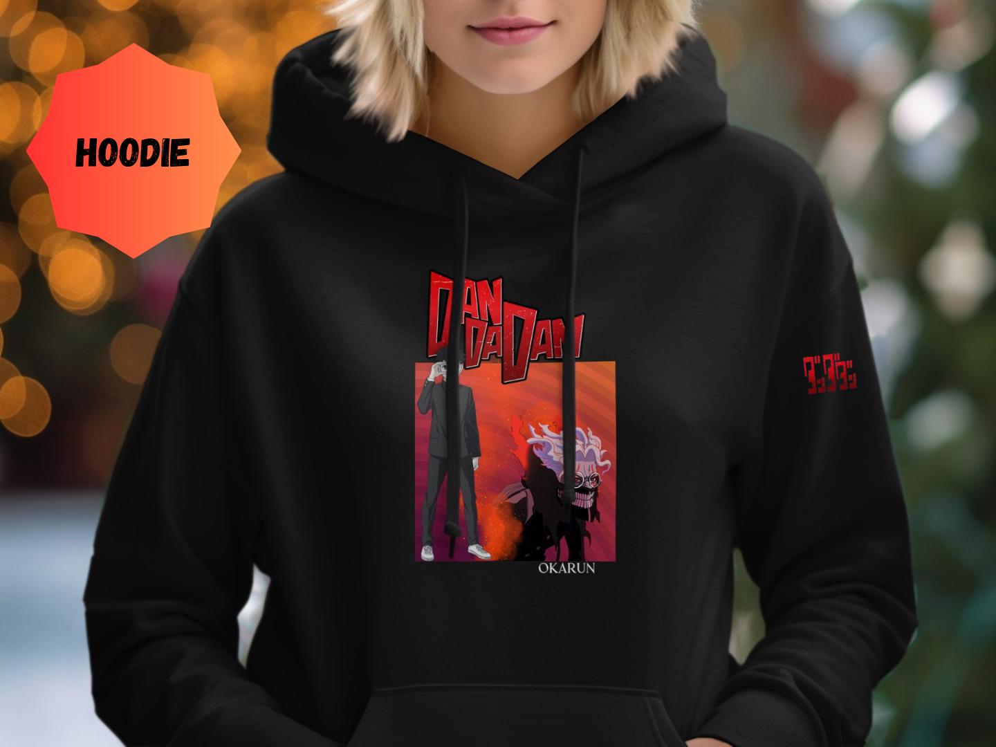 Dandadan Shirt, Momo, Okarun, Seiko & Turbo Ganny Anime Hoodie, Sweatshirt, Dandadan Merch, Otaku