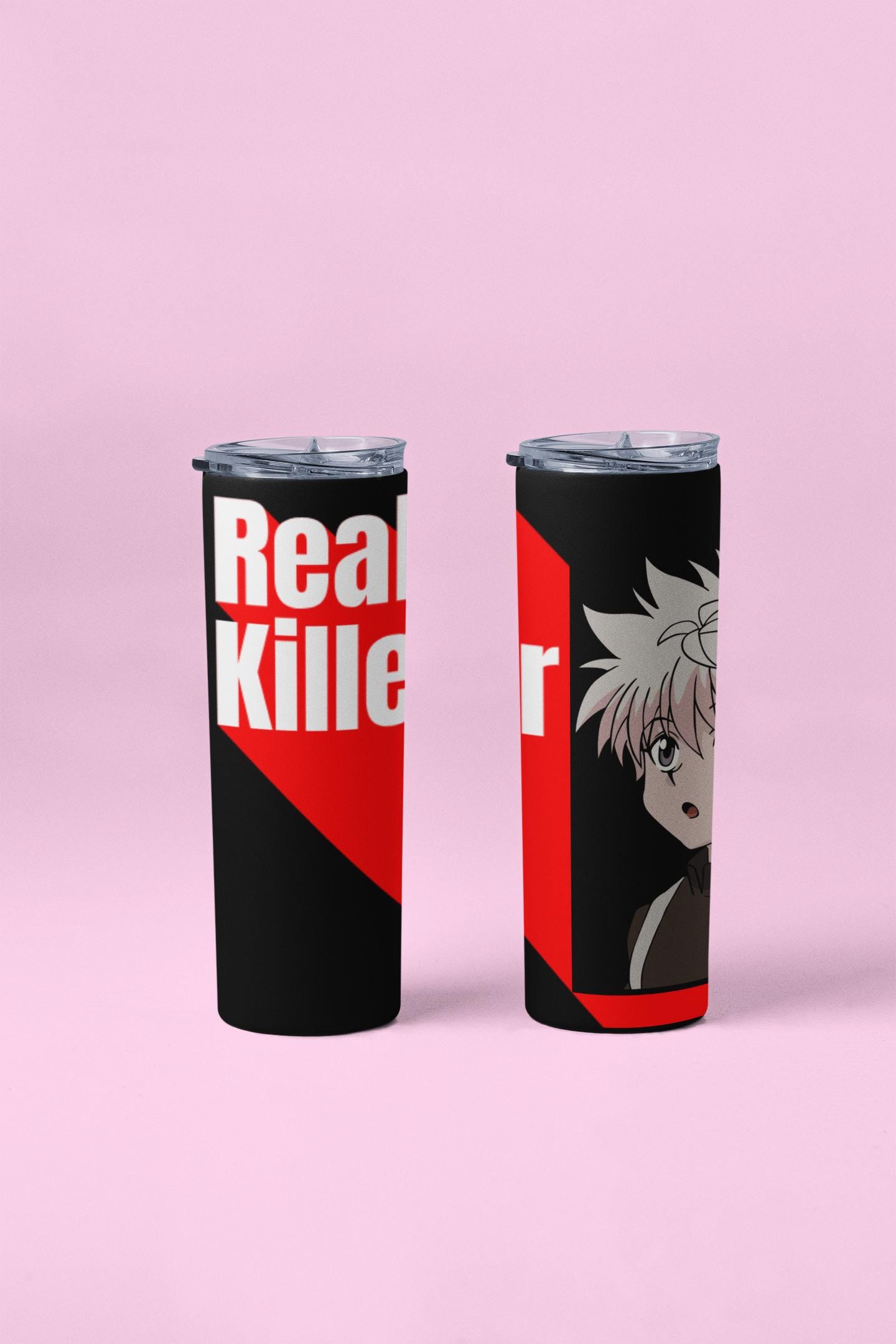 Anime Inspired | Killua Zoldyck Anime Merch – Hunter x Hunter Fan Art | Chibi Sticker, Tumbler, Tee, Keychain | Anime Gift for Otaku Fans