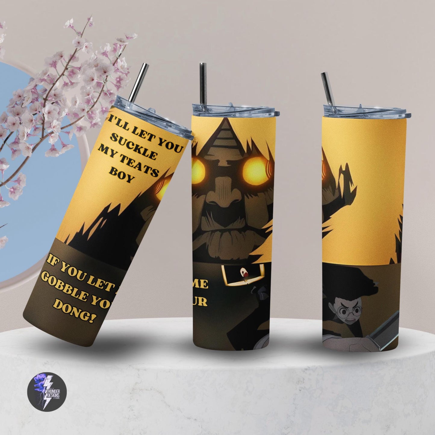Dandadan Anime Inspired 20 oz tumbler, perfect gift, Manga