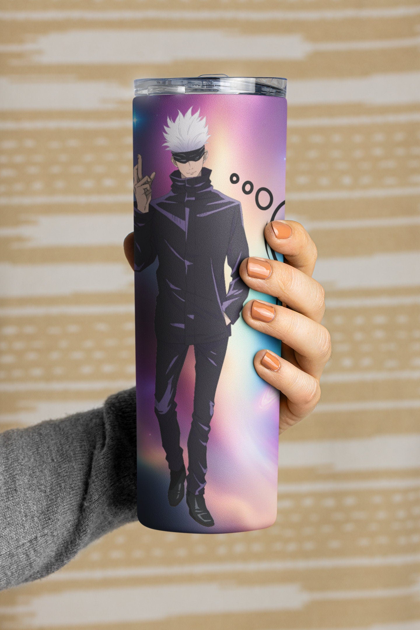 Jujutsu Kaisen, Anime Inspired Tumbler Personalized Infinite Void Tumbler, Manga Series, Anime Cup