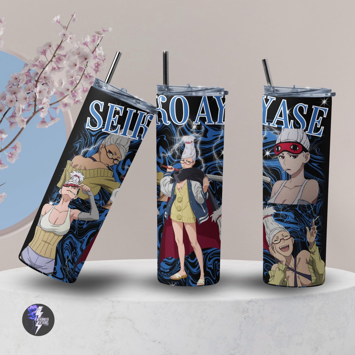 Dandadan, Granny Seiko Ayase, Anime Inspired 20 oz tumbler, perfect gift, Manga, Gilf