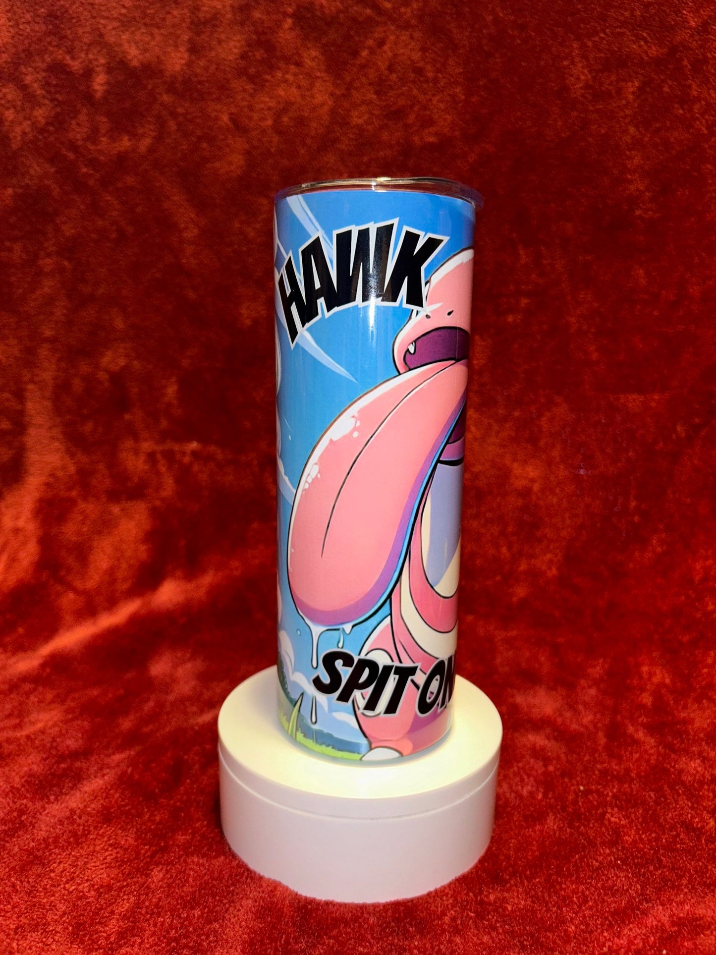 HAWK TUAH, Spit on that thang tumbler, Pokémon inspired 20 oz Tumbler, gift