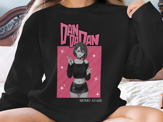 Dandadan Shirt, Momo, Okarun, Seiko & Turbo Ganny Anime Hoodie, Sweatshirt, Dandadan Merch, Otaku