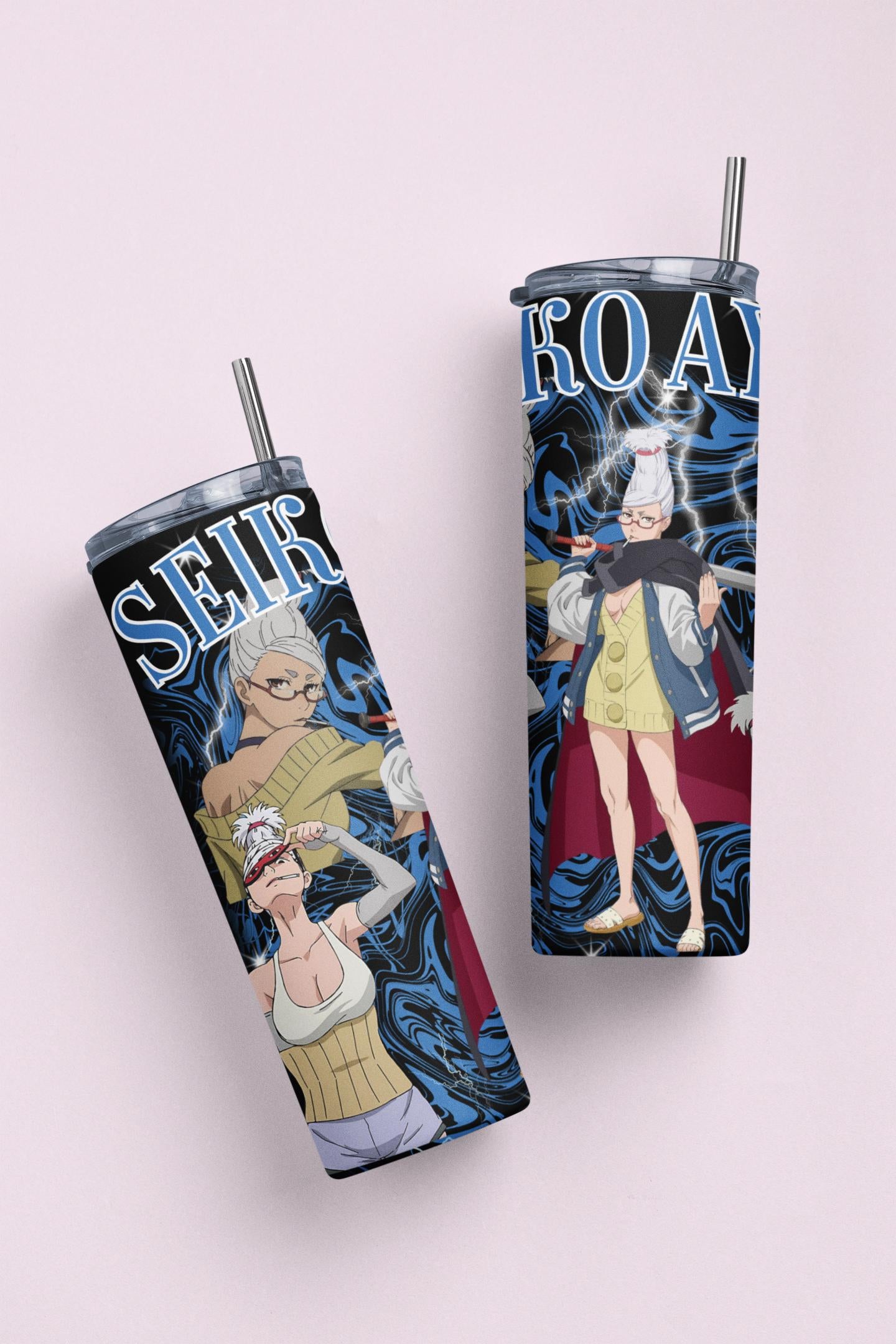 Dandadan, Granny Seiko Ayase, Anime Inspired 20 oz tumbler, perfect gift, Manga, Gilf