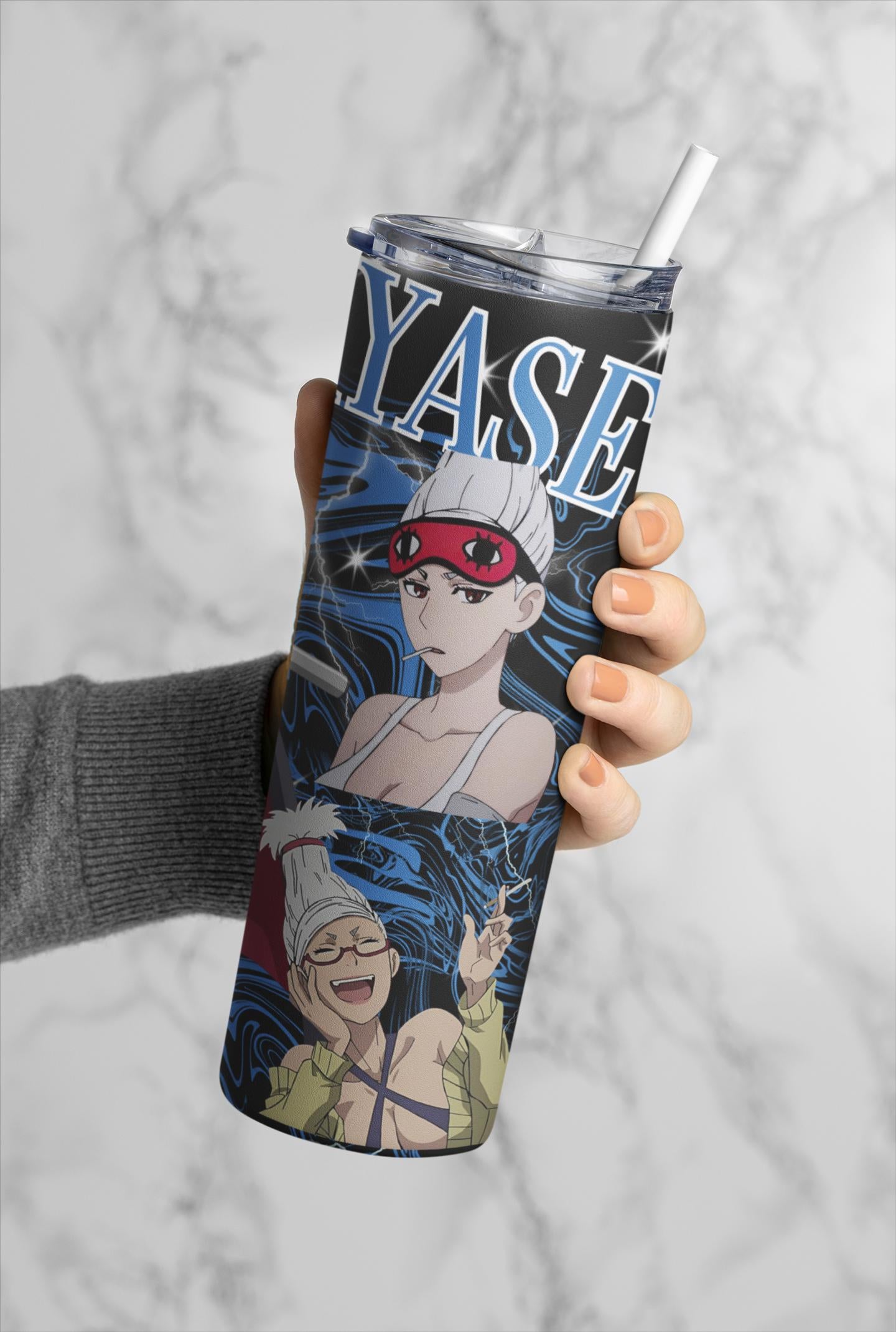 Dandadan, Granny Seiko Ayase, Anime Inspired 20 oz tumbler, perfect gift, Manga, Gilf