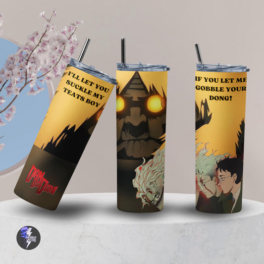 Dandadan Anime Inspired 20 oz tumbler, perfect gift, Manga
