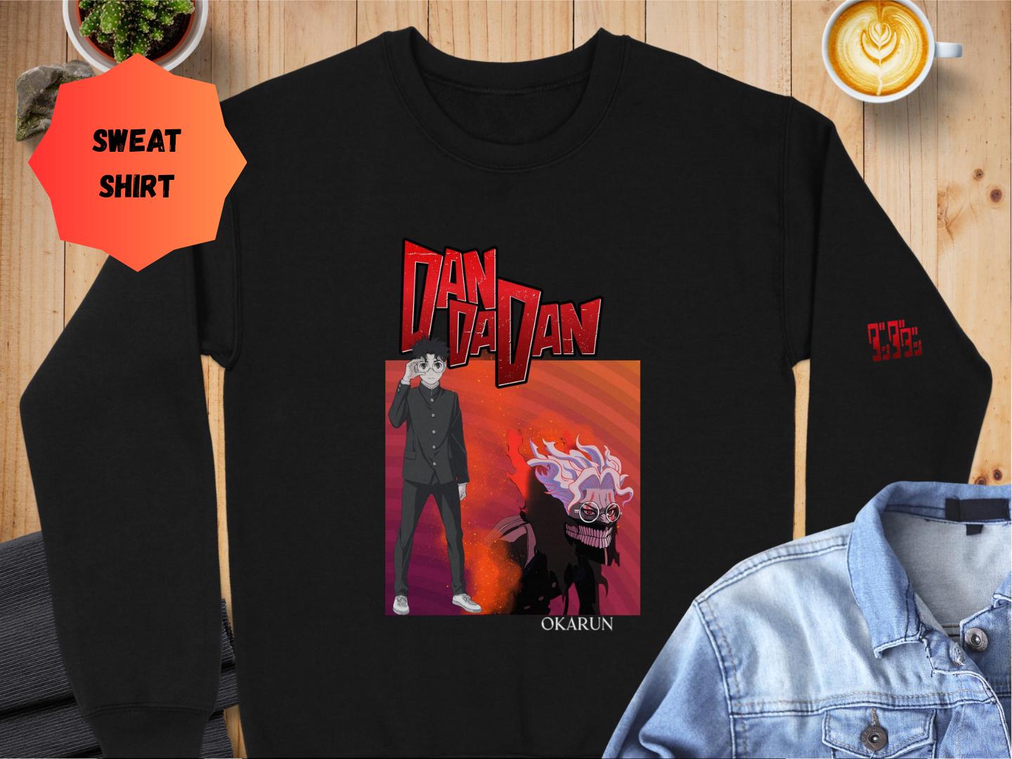 Dandadan Shirt, Momo, Okarun, Seiko & Turbo Ganny Anime Hoodie, Sweatshirt, Dandadan Merch, Otaku