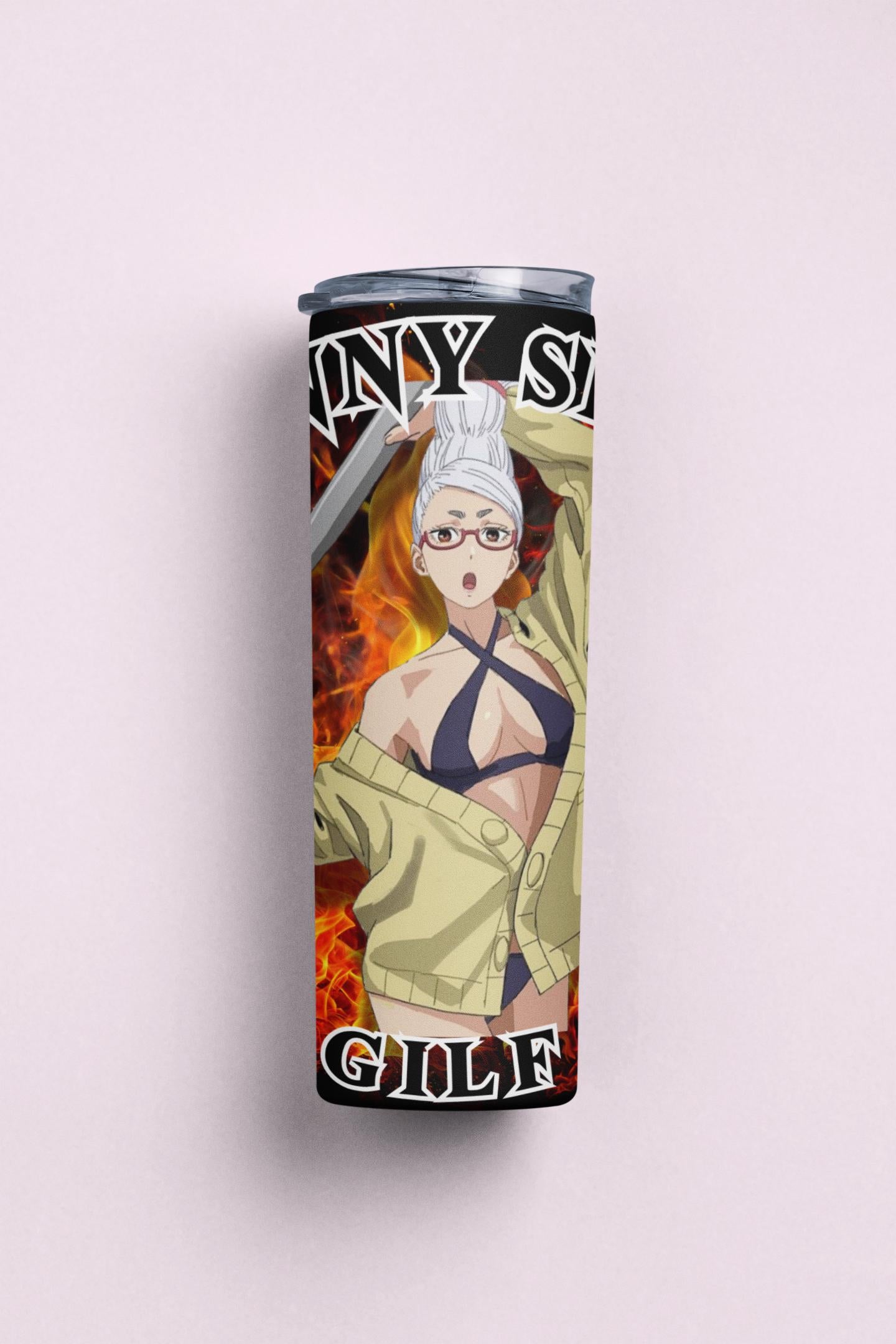 Dandadan, Granny Seiko Ayase, Anime Inspired 20 oz tumbler, perfect gift, Manga, Gilf