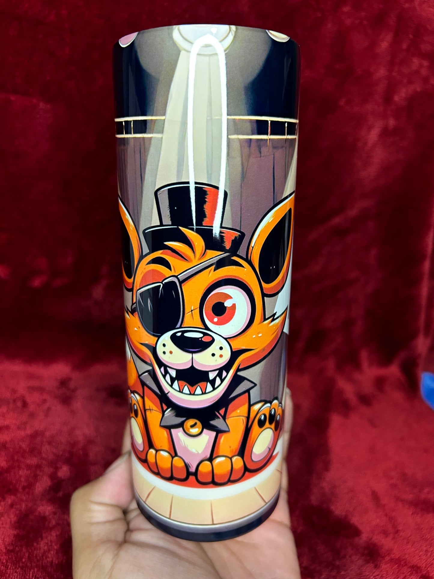 Foxy! Five Nights at Freddy’s Tumbler, 20 oz tumbler, gift