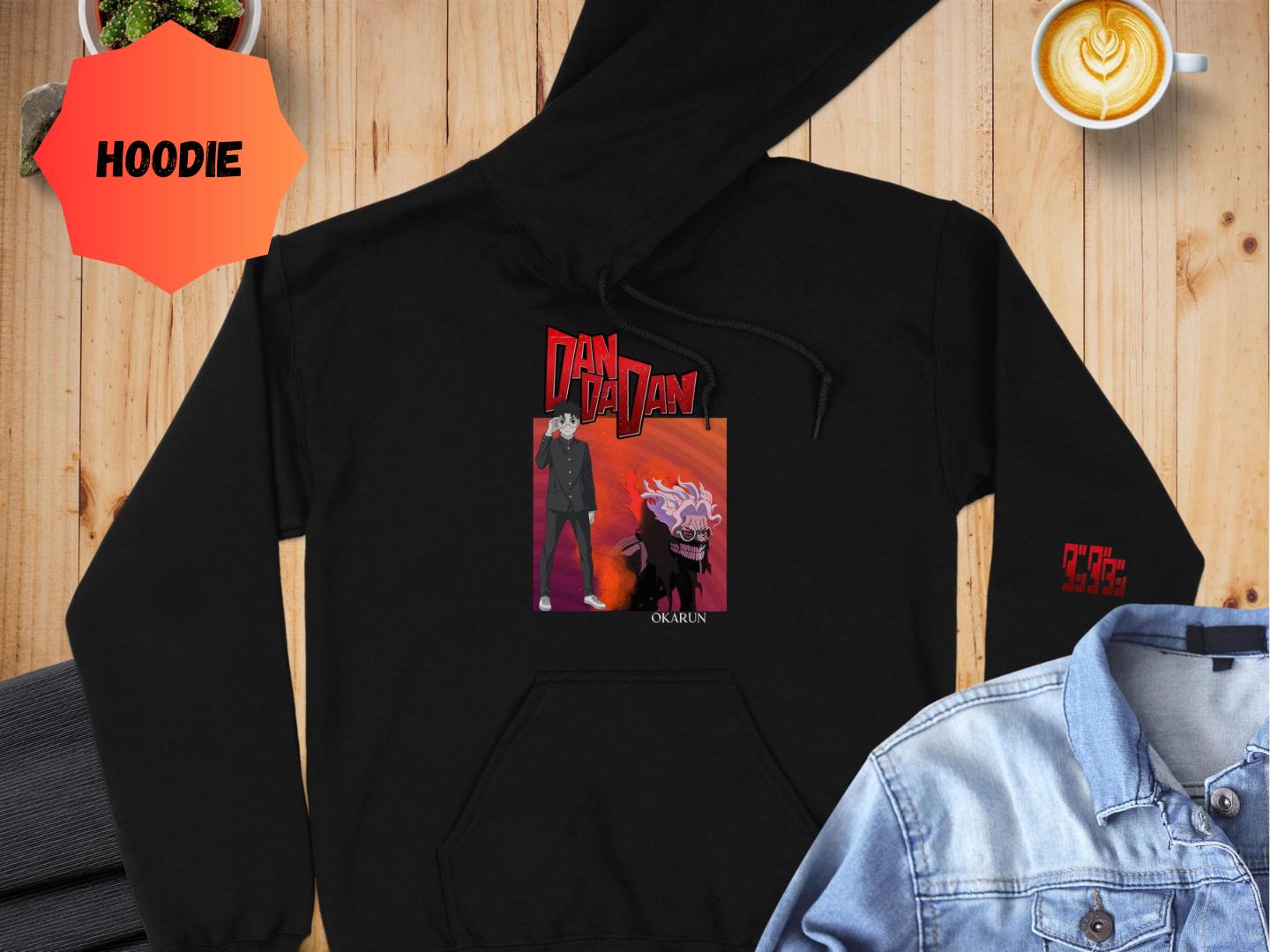 Dandadan Shirt, Momo, Okarun, Seiko & Turbo Ganny Anime Hoodie, Sweatshirt, Dandadan Merch, Otaku