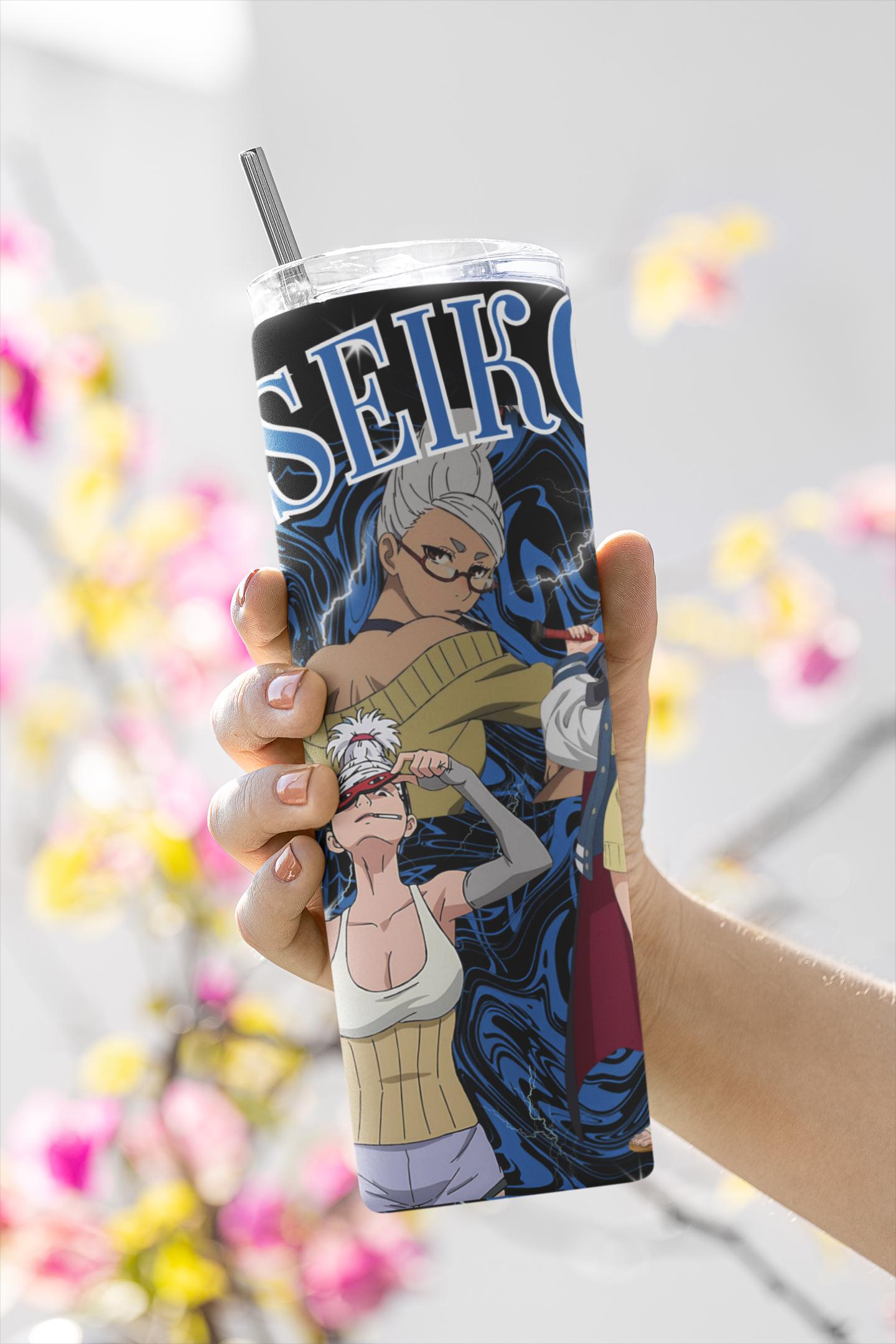 Dandadan, Granny Seiko Ayase, Anime Inspired 20 oz tumbler, perfect gift, Manga, Gilf