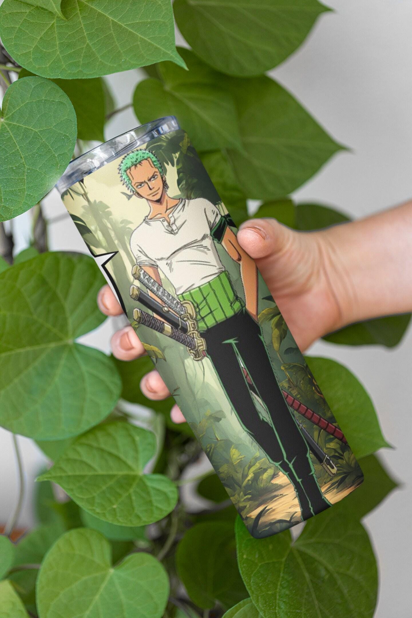 Anime inspired tumbler. Gift for the Anime lover