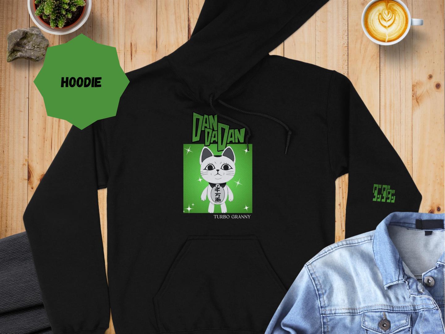 Dandadan Shirt, Momo, Okarun, Seiko & Turbo Ganny Anime Hoodie, Sweatshirt, Dandadan Merch, Otaku