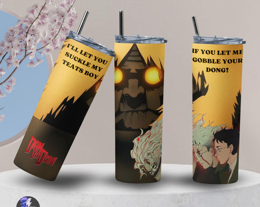 Dandadan Anime Inspired 20 oz tumbler, perfect gift, Manga